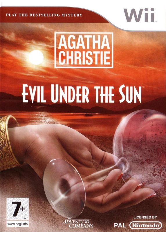 Agatha Christie Evil Under the Sun box art for Wii